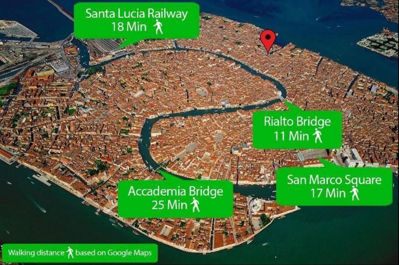 Appartamento In Palazzo Storico A Venezia Centro المظهر الخارجي الصورة